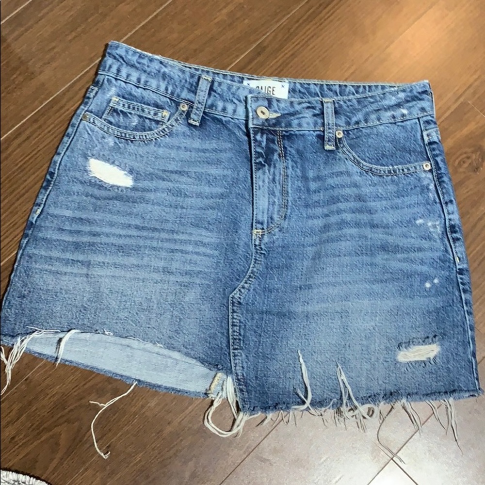 Denim skirt